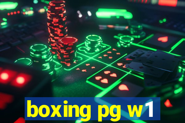 boxing pg w1